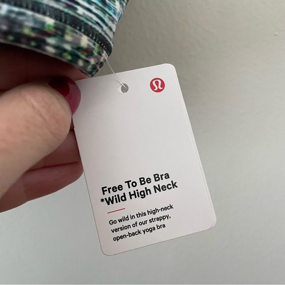 NWT Lululemon Free to be Wild High Neck Sports Bra - Picture 2 of 7